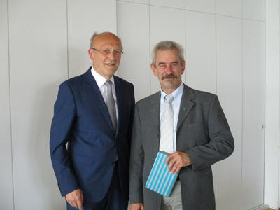 Verabschiedung von Wolfang Drixelius