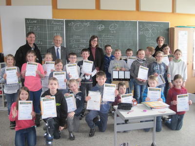 Stromfressern auf der Spur Sch�ler als Energiespardetektive ausgezeichnet