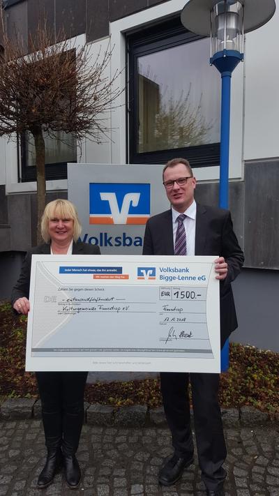 Weihnachtsgeschenk f�r die Kulturgemeinde Finnentrop