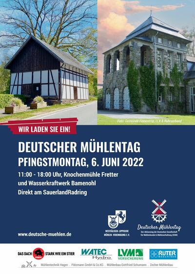 Bild vergr��ern: Plakat M�hlentag 2022