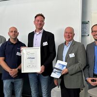 Bild vergr��ern: Abschluss �KOPROFIT: Auszeichnung der Firma Angstrom Voss GmbH (Finnentrop)