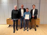 Bild vergr��ern: Preistr�ger Umweltschutzpreis 2024: Lukas Sieler, Frielentrop