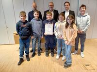 Bild vergr��ern: Preistr�ger Umweltschutzpreis 2024: Bigge-Lenne-Gesamtschule Finnentrop
