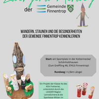Bild vergr��ern: Zwergenwanderweg entsteht als LEADER-Projekt: Klasse 4a des Grundschulverbunds Frettertal zeigt Kreativit�t und Heimatliebe