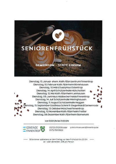 Seniorenfr�hst�ck 2026
