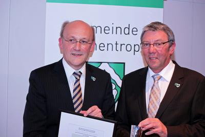 Bild vergr��ern: B&uuml;rgermeister Dietmar He&szlig; und  B&uuml;rgermeister Bernd Skrypek