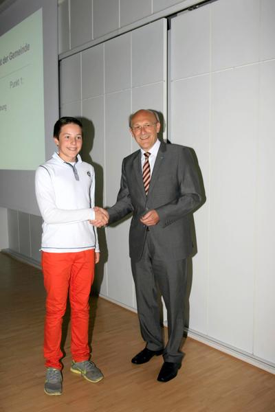 Ehrung Silas Leowald