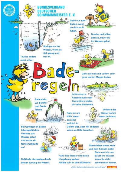 Bild vergr��ern: Baderegeln